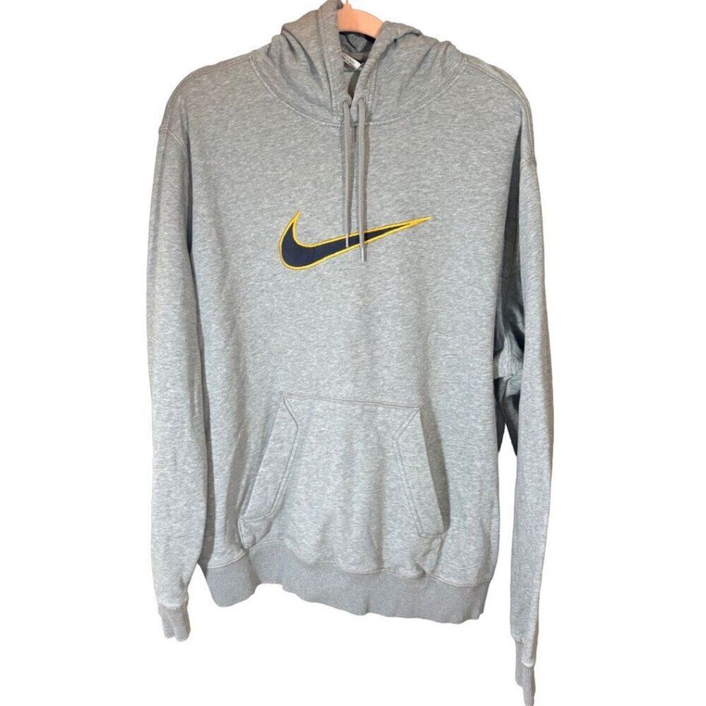 Nike vintage hoodie pullover logo sweatshirt athletic casual relaxed fit XXL